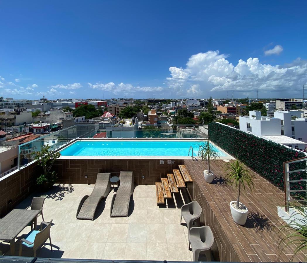 Studios With Roofpool In Vanessa 24 Playa del Carmen Bagian luar foto