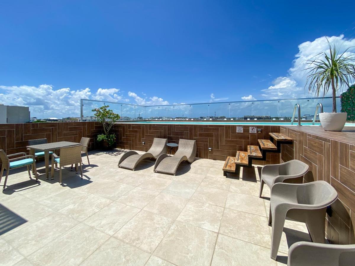 Studios With Roofpool In Vanessa 24 Playa del Carmen Bagian luar foto