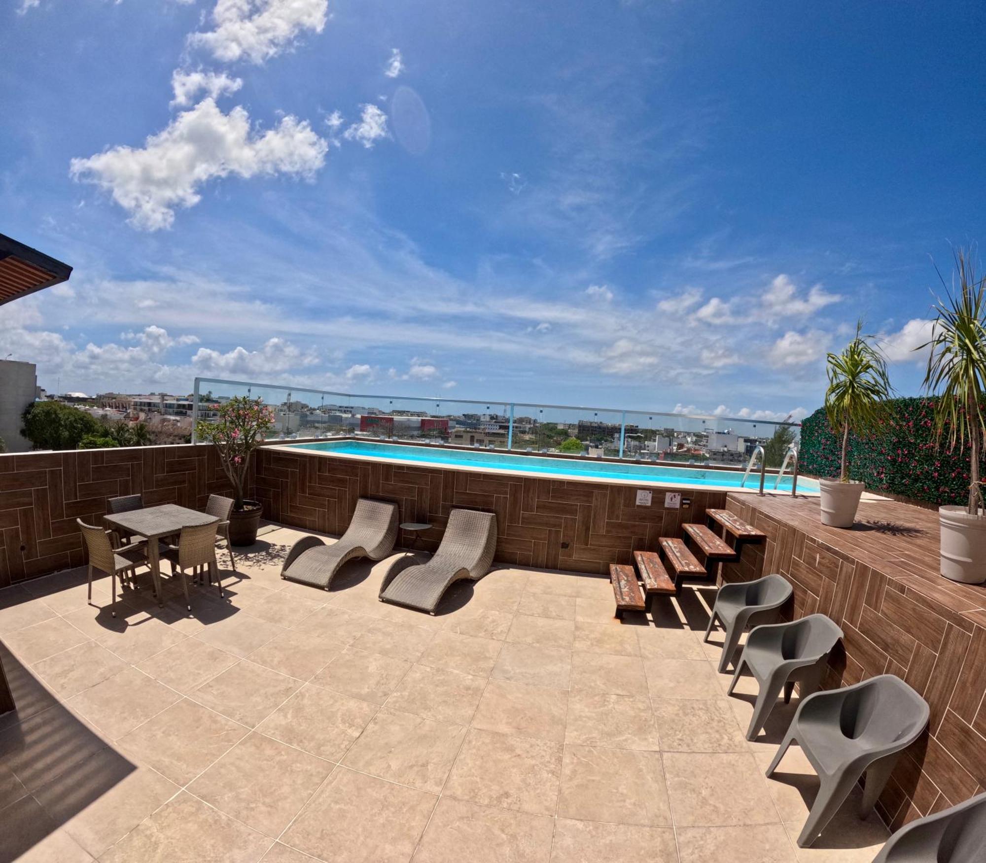 Studios With Roofpool In Vanessa 24 Playa del Carmen Bagian luar foto